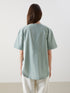 LC Waikiki Henley Neckline Plain Linen Blend Women's Blouse